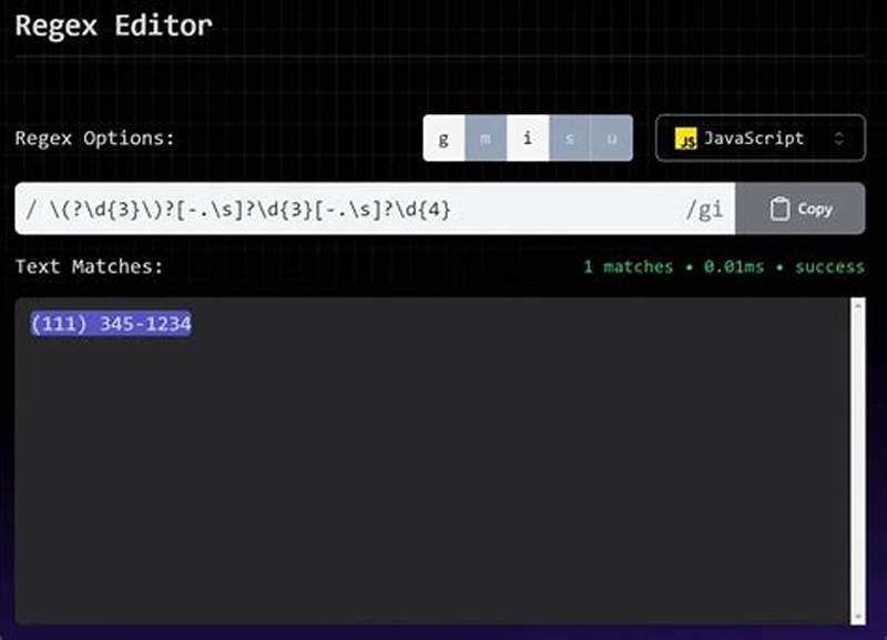 How To Create Regex Pattern Online