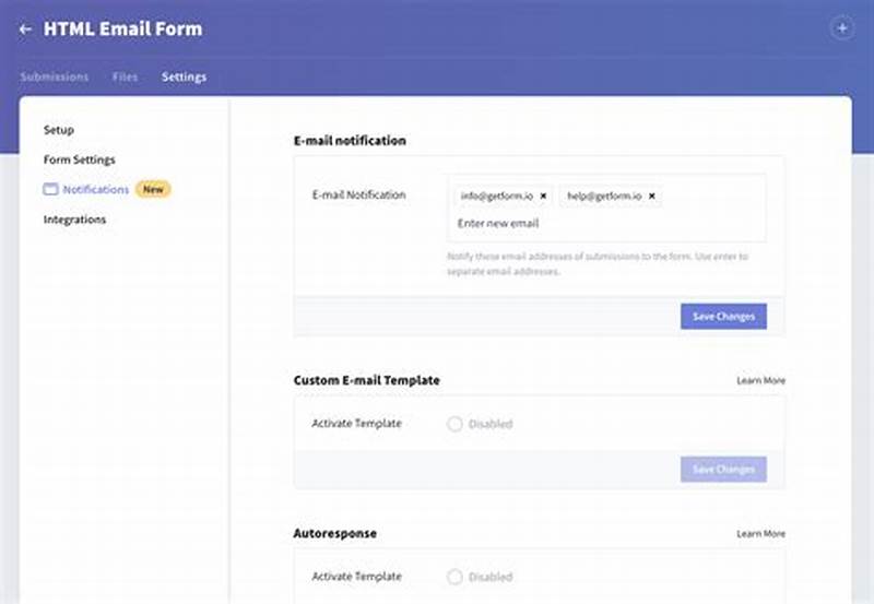 How To Create Send Email Form Html