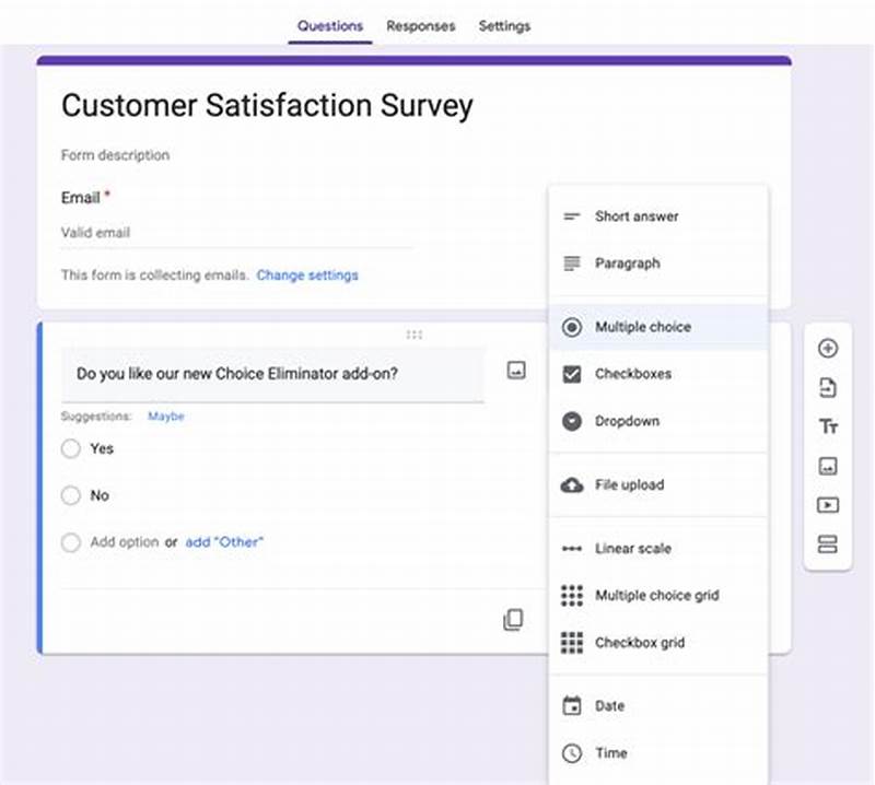 How To Create Survey Using Google Form