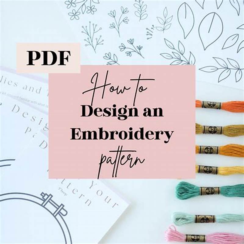 How To Create Your Own Embroidery Pattern
