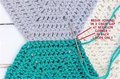 How To Crochet 2 Pieces Together