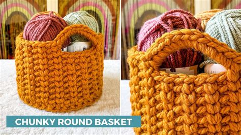 How To Crochet A Basket For Beginners