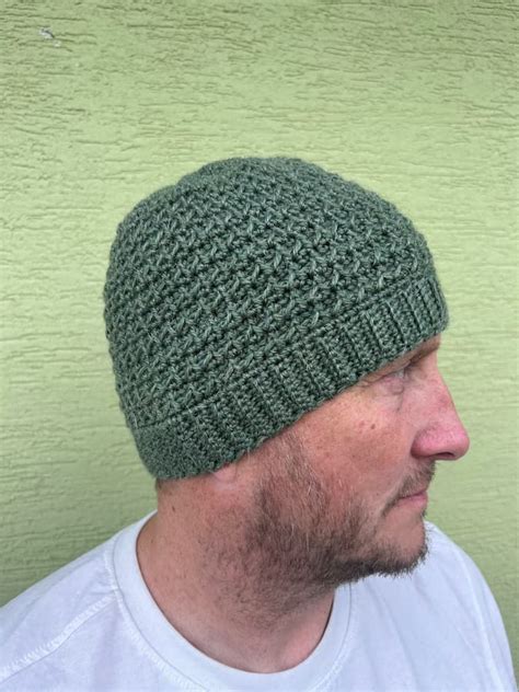 How To Crochet A Beanie For A Man