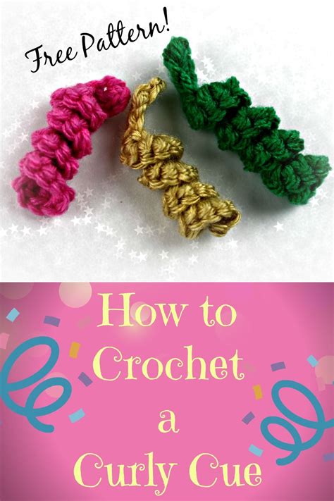 How To Crochet A Curly Cue