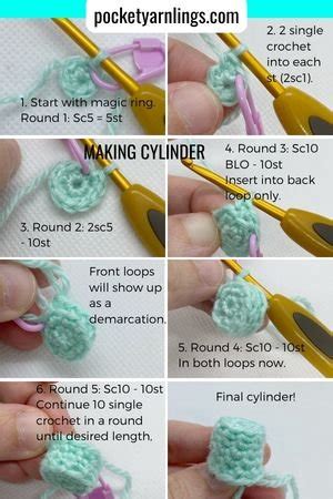 How To Crochet A Cylinder
