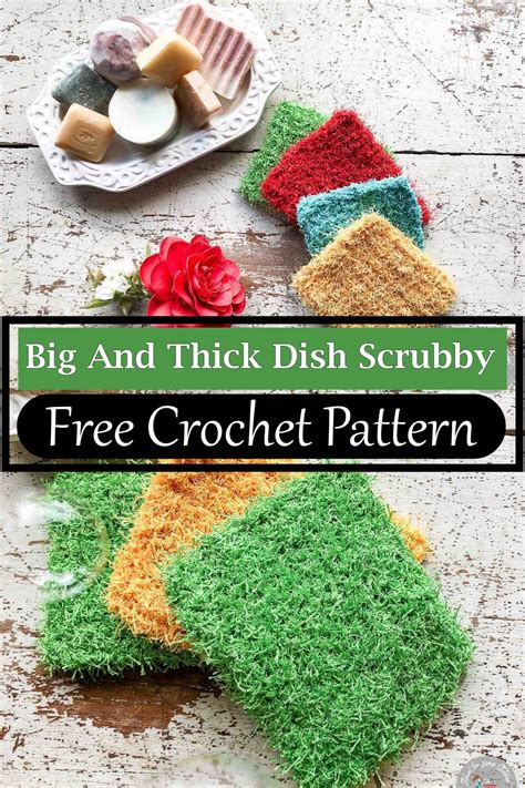 How To Crochet A Dish Scrubber