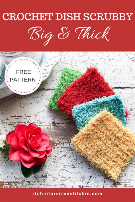 How To Crochet A Dish Scrubby