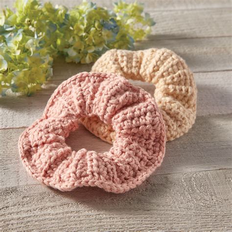 How To Crochet A Hair Scrunchie