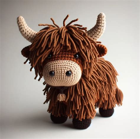 How To Crochet A Highland Cow