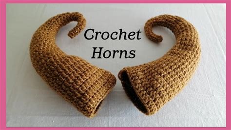 How To Crochet A Horn