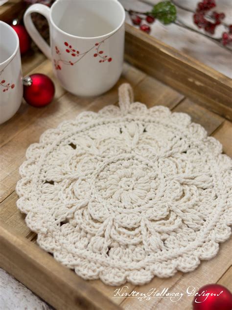 How To Crochet A Hot Pad