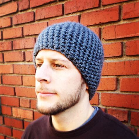 How To Crochet A Mens Beanie