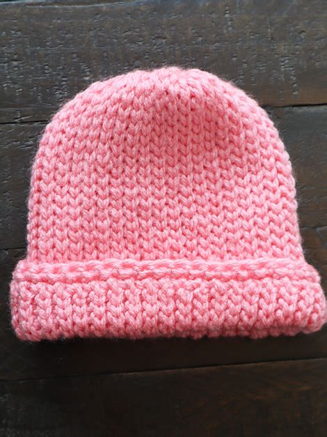 How To Crochet A Newborn Beanie