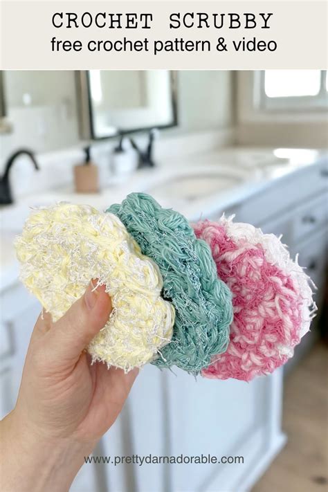 How To Crochet A Scrubbie