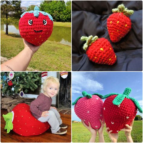 How To Crochet A Strawberry