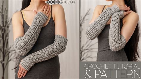 How To Crochet Arm Warmers