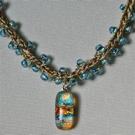 How To Crochet Bead Necklace