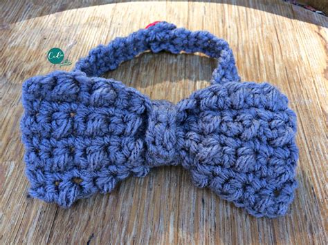 How To Crochet Bow Tie