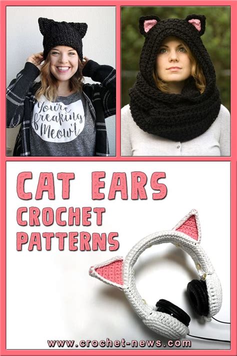How To Crochet Cat Ears
