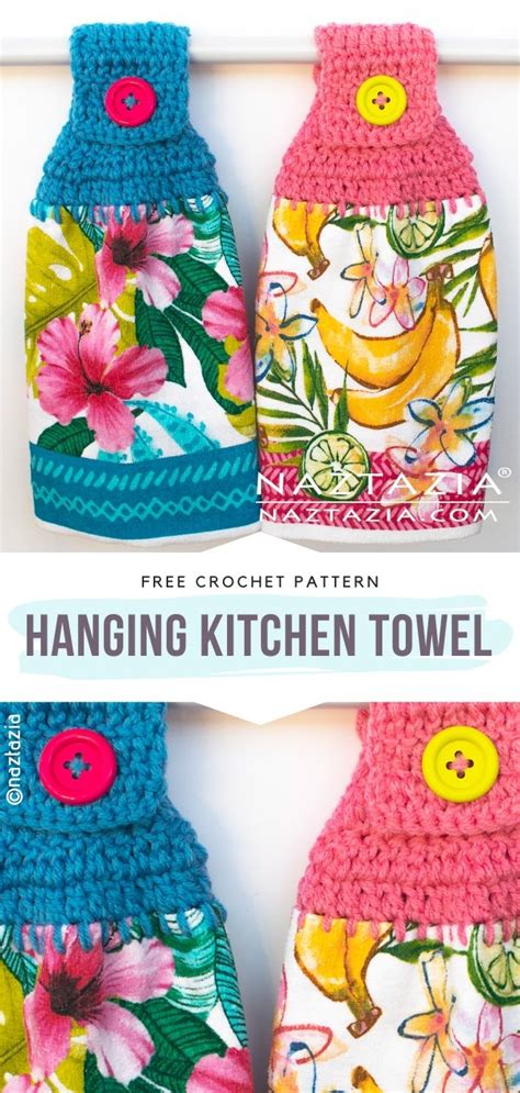 How To Crochet Kitchen Towels