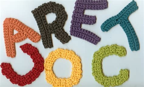 How To Crochet Letters