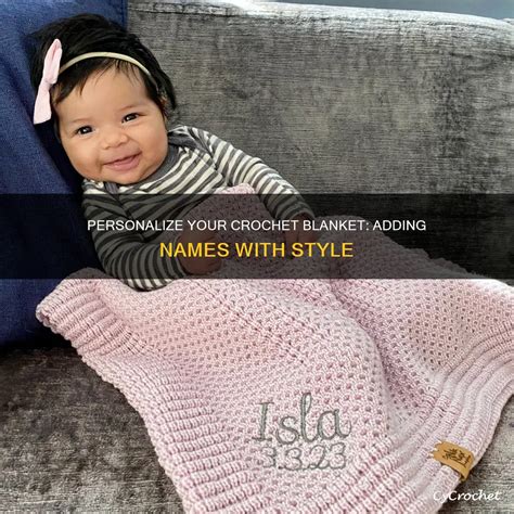 How To Crochet Names Into A Blanket