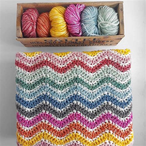 How To Crochet Ripple Pattern