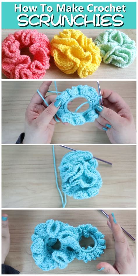 How To Crochet Scrunchies