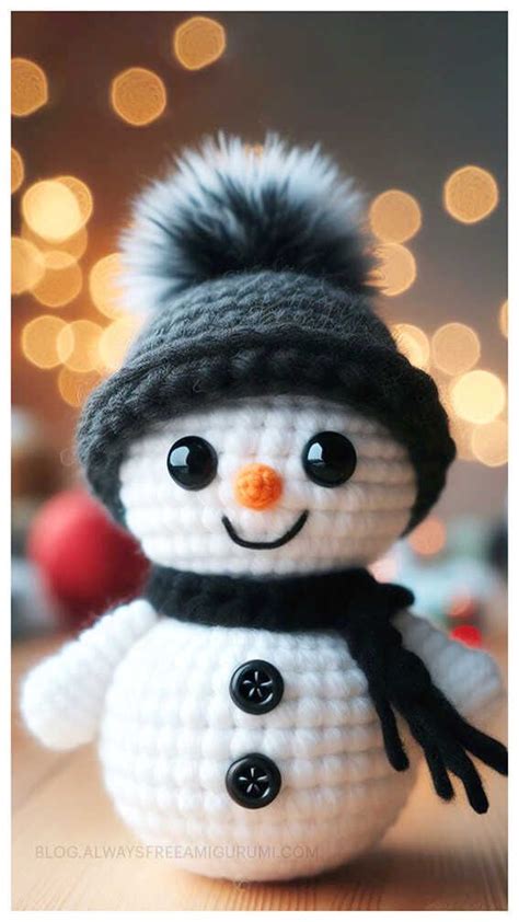 How To Crochet Snowman