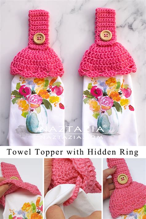 How To Crochet Towel Toppers