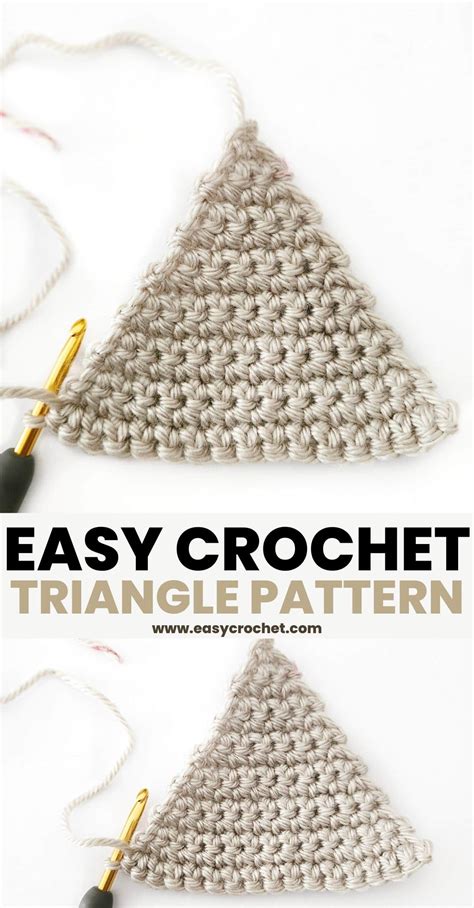 How To Crochet Triangles