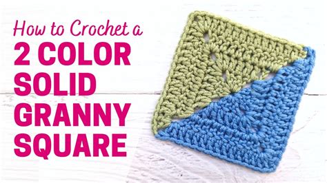 How To Crochet With Two Colors