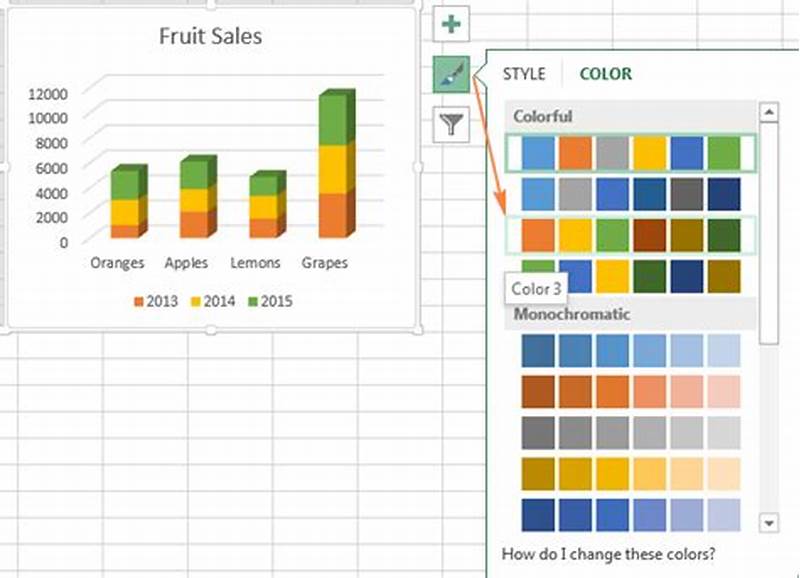 How To Customize Chart Colors In Excel