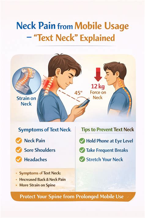 How To Deal With Neck Pain From Tablet And Phone Usage
