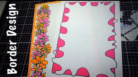 How To Decorate A Page For School Project