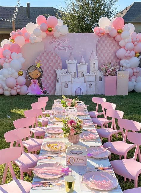 Enchanting Elegance: Unleashing the Royal Charm - A Complete Guide on How to Decorate a Princess Party!