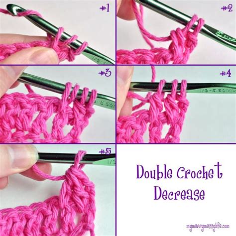 How To Decrease A Double Crochet