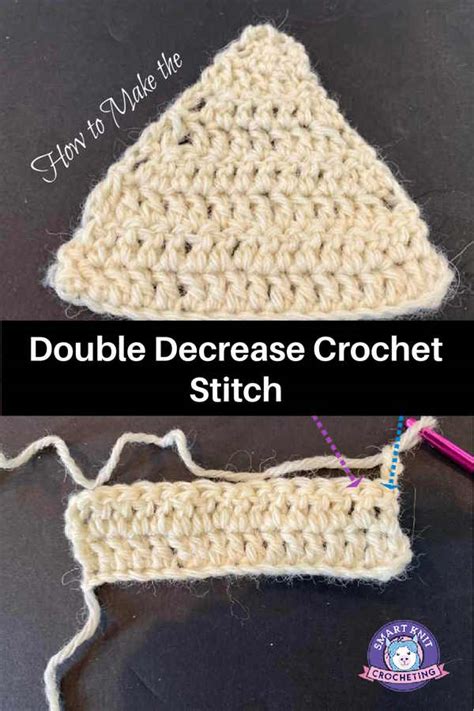 How To Decrease In Double Crochet