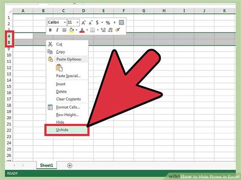 How To Delete Hide Rows In Excel