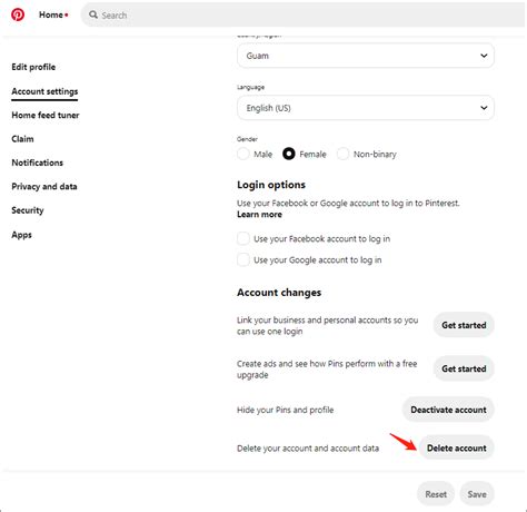 How To Delete a Pinterest Account