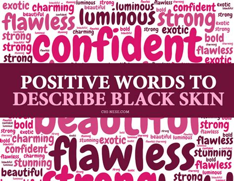 The Art of Wordsmithing: Mastering the Art of Describing Beautiful Black Skin in Writing
