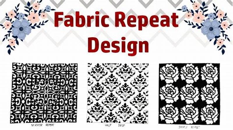 How To Design Fabric Repeat Pattern