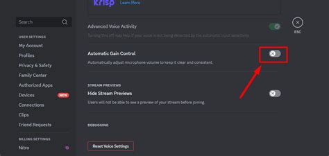 How To Disable Automatic Gain Control in Discord