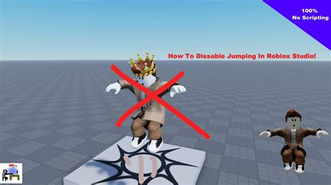How To Disable Jumping In Roblox Studio