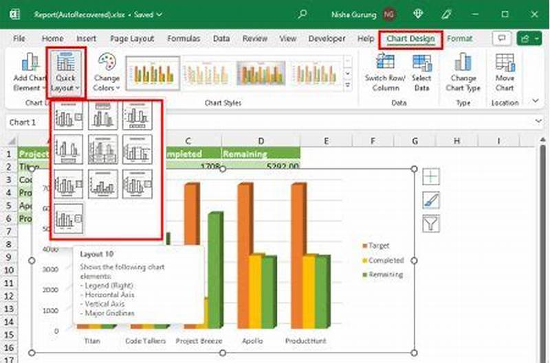 How To Display Legend In Excel Chart