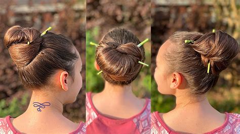 How To Do A Japanese Bun With Chopsticks