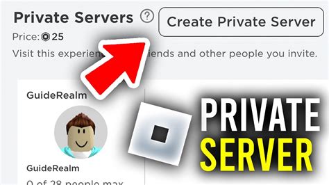 How To Do A Private Server In Roblox