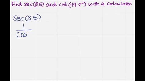 Unlocking Secrets: A Step-by-Step Guide on How to Do Sec^2 on Your Calculator