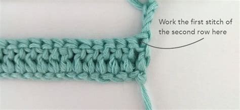 How To Do The Second Row Of Crochet