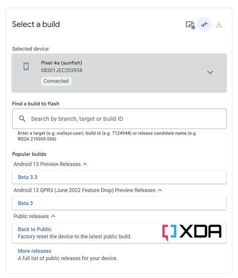 How To Downgrade Google Pixel From Android 13 Beta To Android 12
